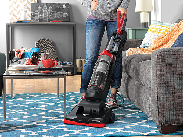 Powerful Performance: Take on dirt on hard floors and carpet with no loss of suction, no problem.