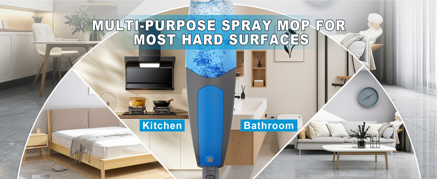 Spray Mop for Multi-scene