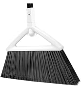 Szjyhqy Outdoor Indoor Broom, Brooms for Sweeeping Indoor, Heavy-Duty Kitchen Broom with Long Pol...
