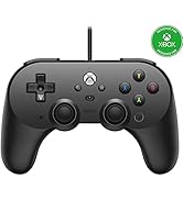 8BitDo Pro 2 Wired Controller with Back Buttons, Trigger Vibration, 3.5mm Audio Jack & Mic Mute B...