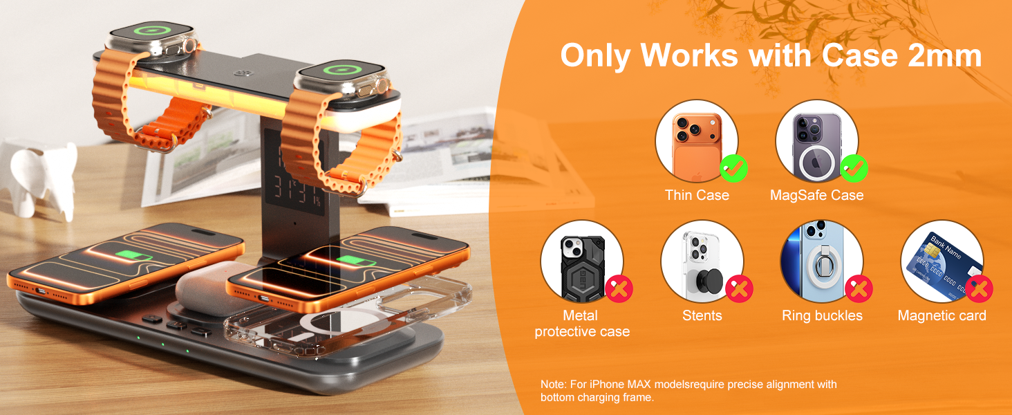 dual phone charging station