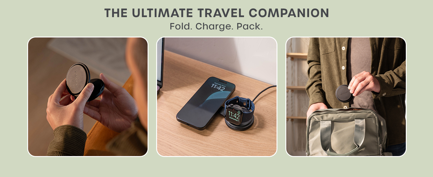 OntheGo 2-in-1 Wireless Charger