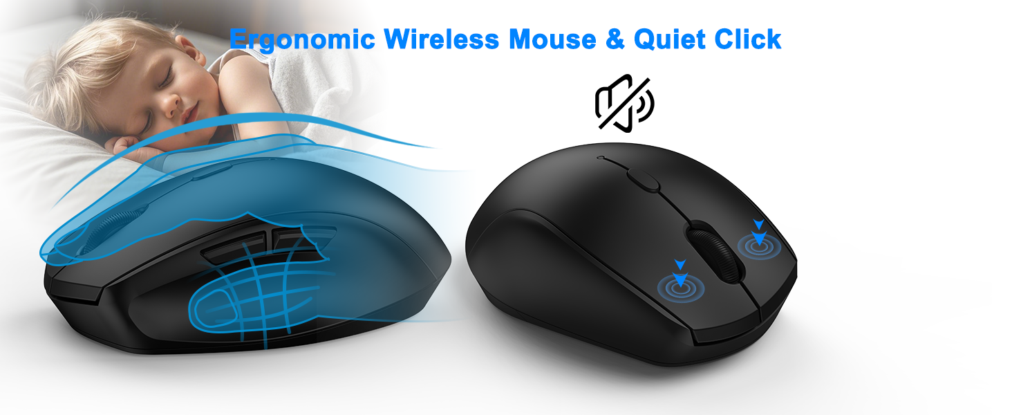 smooth quiet clicking