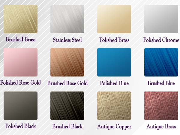77 stainless steel wall plates-Color Selections