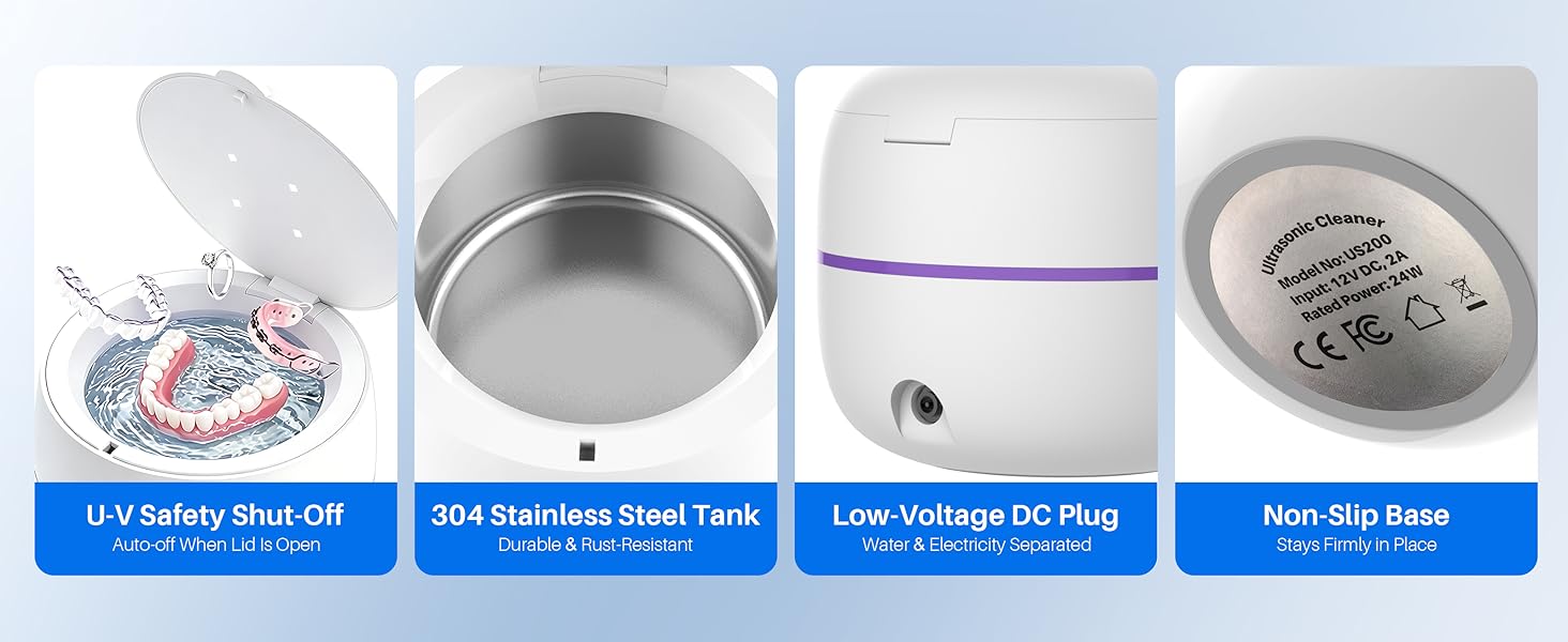Voraiya Ultrasonic Retainer Cleaner Machine
