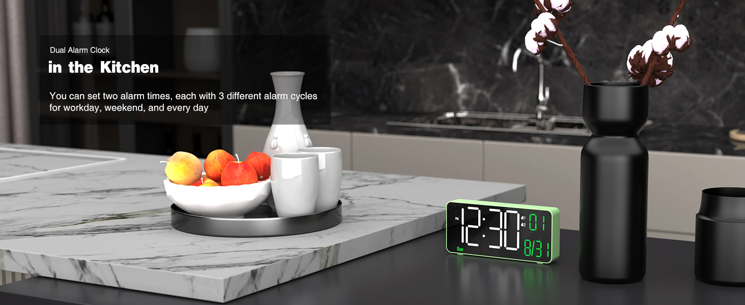 led clock