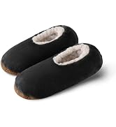 ELFJOY Mens Slipper Socks with Grippers Fuzzy House Slippers for Men Indoor Winter Warm Fleece Li...