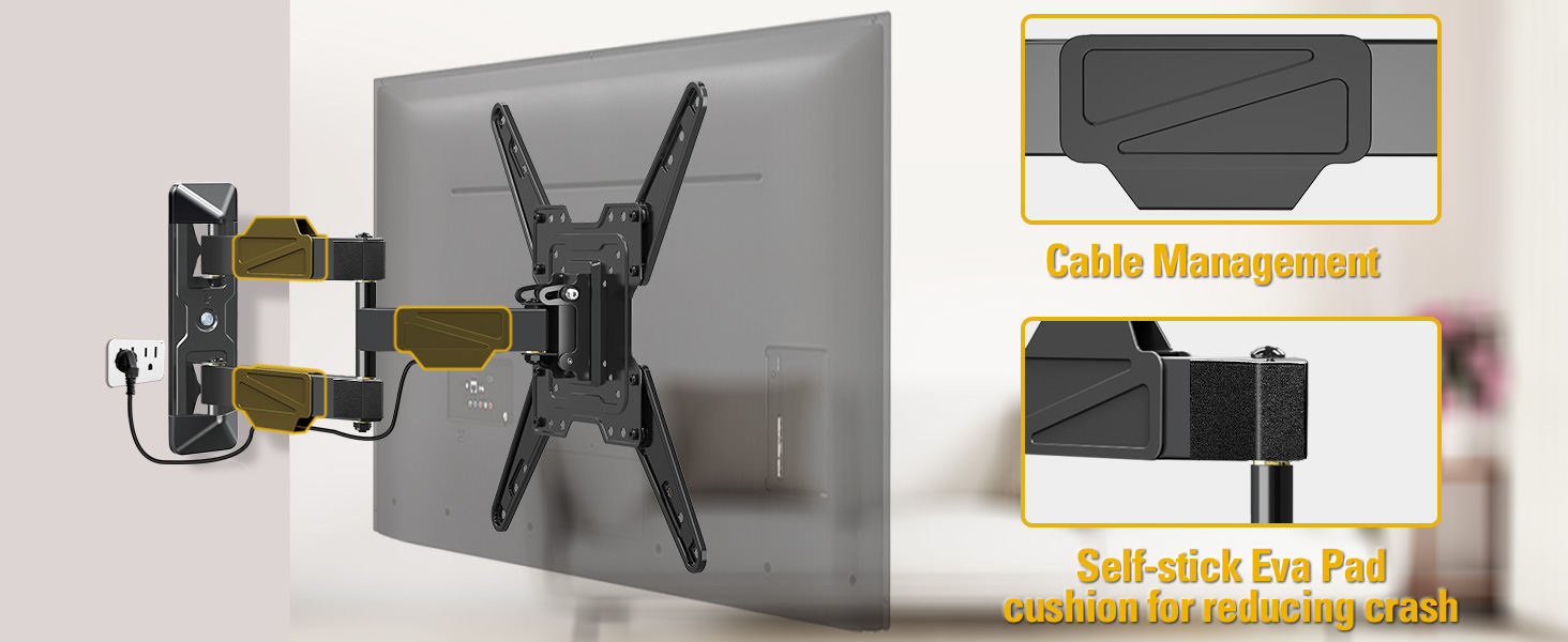 Mounting Dream TV Wall Mount for Most 26-55" TVs