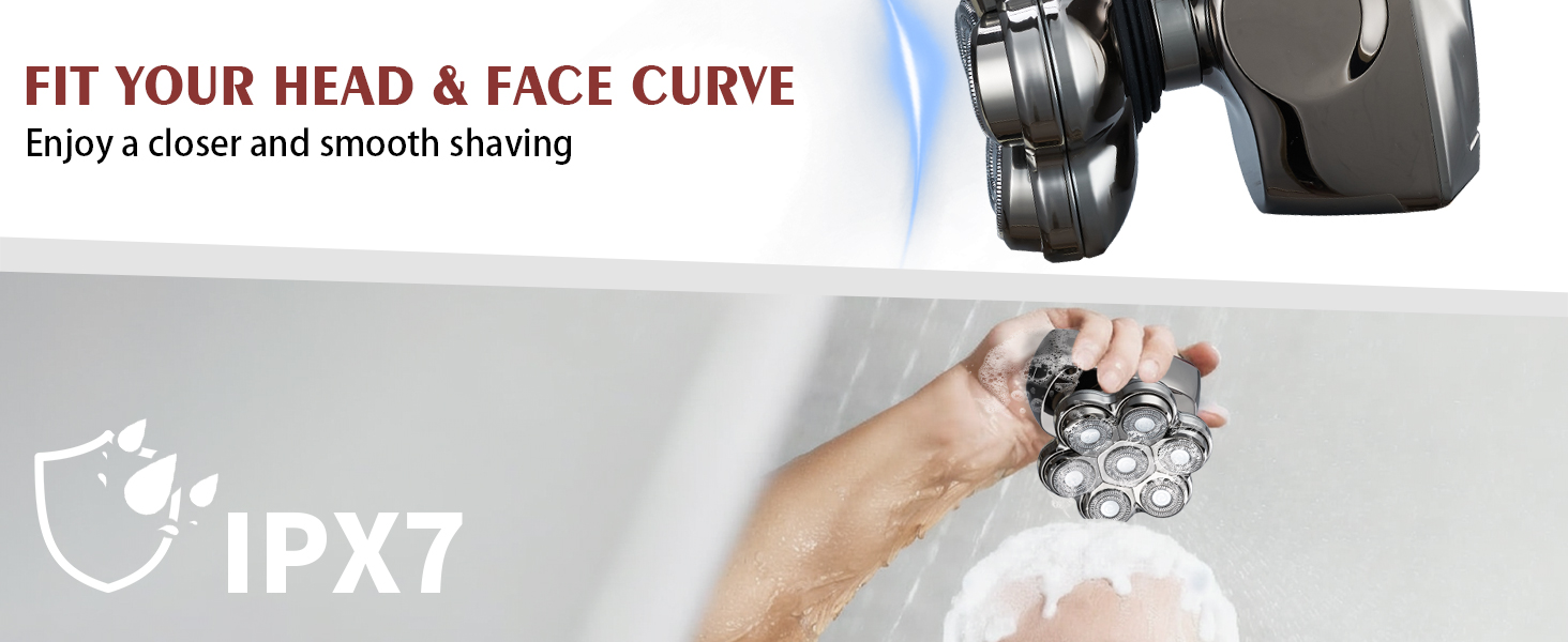 Head Shavers for Bald Men Upgraded Detachable Magnetic Head Shaver