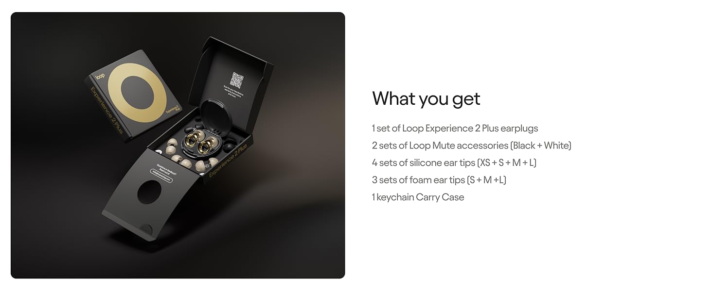 Loop Experience Plus Noise Reducing Earplugs
