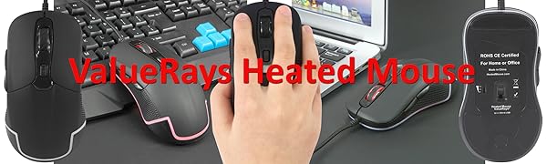 ValueRays heated mouse advanced, best heated mouse, high quality heated mouse, hot mouse, hot gadget