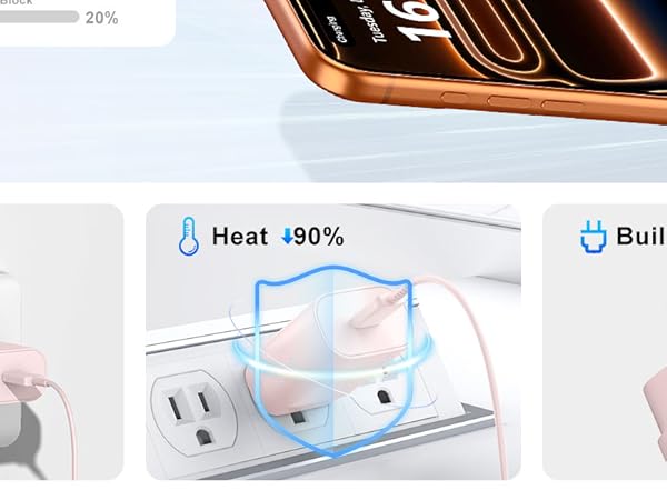 30w 40w iphone 17 16 15 pro max charger fast charging 10ft long usb c charger cable cord type c