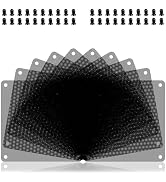 YIMATEECO 140mm Fan Dust Filter PC, 10Pack PVC Computer Dust Filter Mesh Dustproof Case Cover PC ...