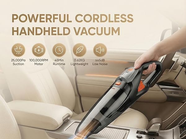 handheld vacuum cordless