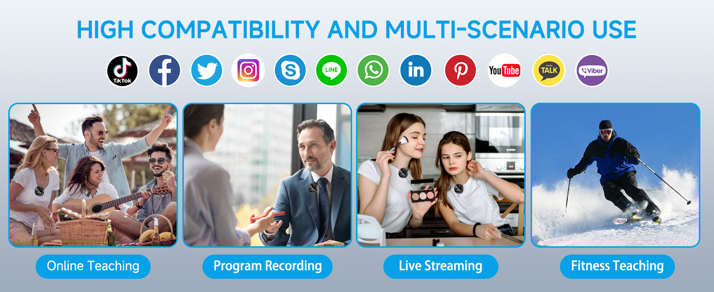 wirelesss lavalier microphone