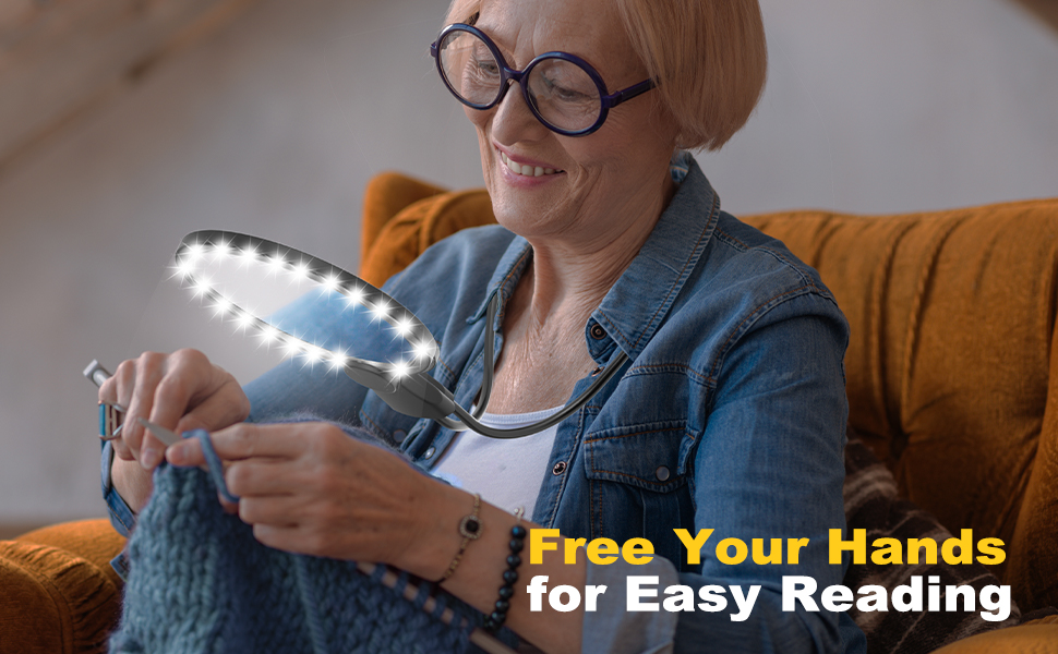 magnifying glasses hands free