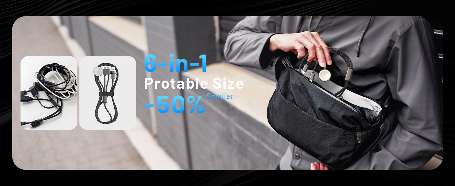 Fast Charging Cable for Apple Watch Charger for Camping Travel Essentials