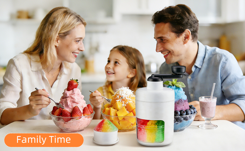 Ice Shaver and Snow Cone Machine