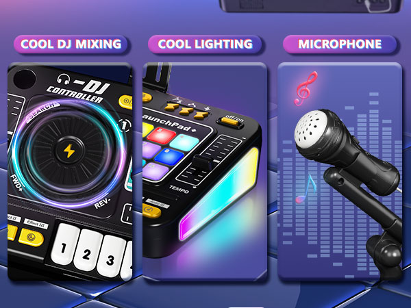 boy girls microphone electronic music toys