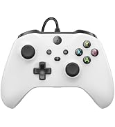 Kamylorus Wired Controller for X-BOX/PC, Hall Effect Joysticks&amp;Triggers Gamepad with Turbo, 3.5mm...