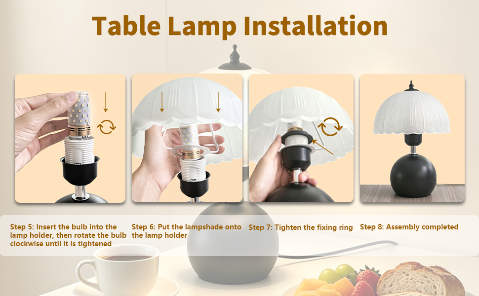 Cottage Core Lamp