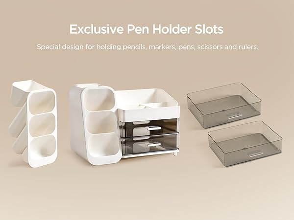 Exclusive Pen Holder Slots