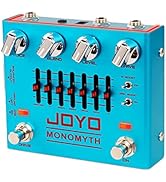 JOYO Bass Guitar Pedals Overdrive Amp Simulator Effect Pedal with EQ and Noise Reduction for Bass...