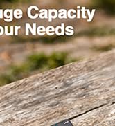 GOODaaa Power Bank Wireless Charger 45800mAh Built in Hand Crank and 4 Cables 15W Fast Charging P...