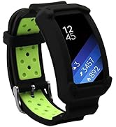 Wonlex Band for Samsung Gear Fit2 / Fit2 Pro, Silicone Replacement Watch Bands Strap Compatible w...