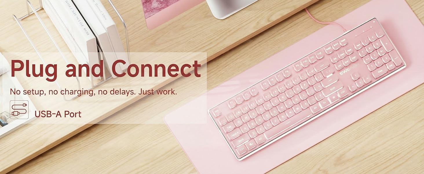 wired keyboard lighted keyboard lighted keyboard for pc external keyboard for laptop