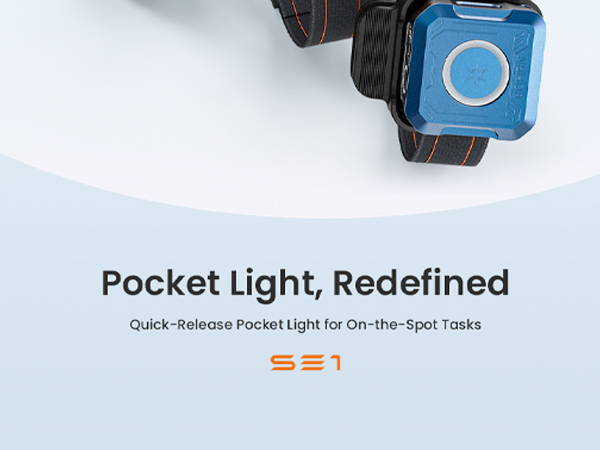 SE1 pocket flashlight keychain light