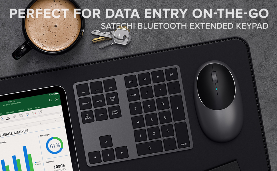 Satechi Bluetooth Extended Keypad