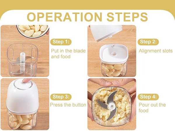 mini food chopper wireless