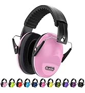 Dr.meter Noise Cancelling Headphones for Kids: EM100 SNR27.4 Kids Ear Protection Earmuffs with Ad...
