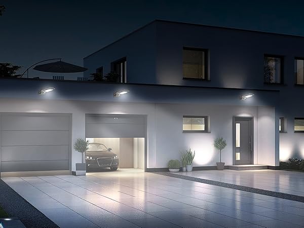 solar garage lights