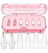 AZF Replacement Tips for Apple Pencil Pro/USB-C/2nd Gen/1st Gen Tips with Storage Box,Mix Metal w...