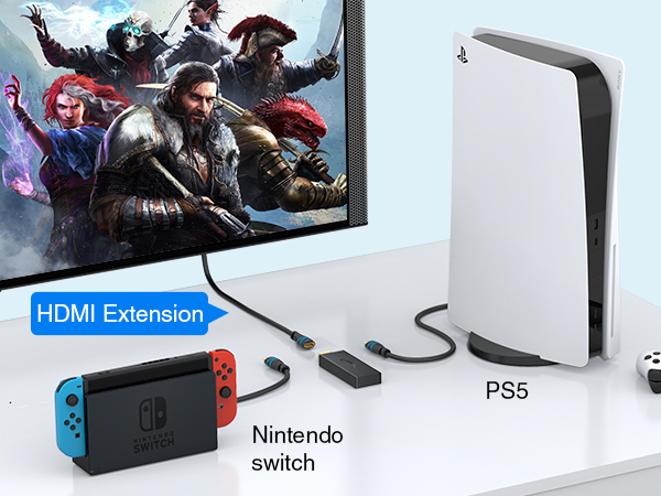 BLUERIGGER HDMI Gold-plated full metal jacket connector strength durability easy connection devices