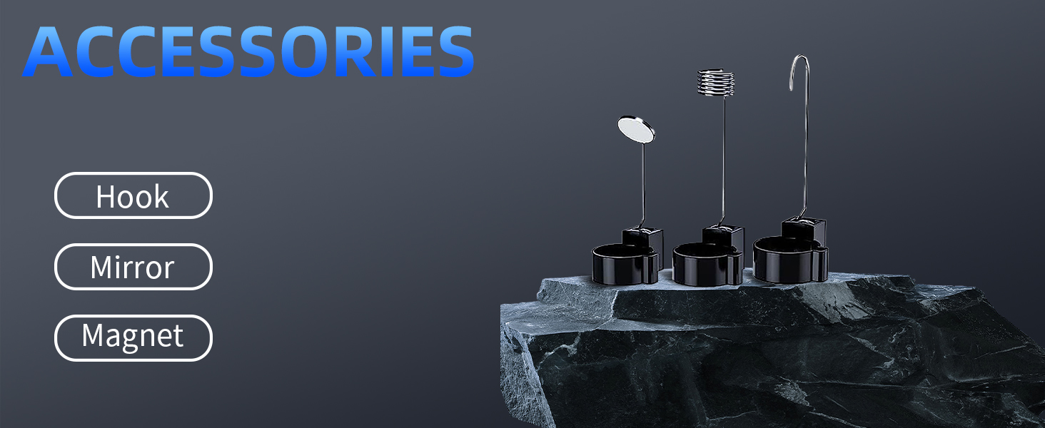 snake camera with light