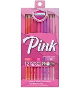 MASTERART Colored Pencils Special Collection Set of 12 Colors for Kids and Adults Coloring (PINK ...
