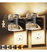 L LOHAS LED Motion Sensor Night Light, Bubble Night Lights Plug into Wall,2 Pack 5CCT Color Tempe...