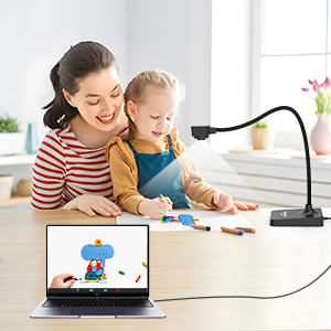 USB document camera teachers classroom teaching 2mp 2K art gift webcam school