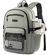 LOVEVOOK Laptop Backpack Women with 40oz Cup Holder Buckle Strap, 15.6 Inch Tech-Ready Work Backp...