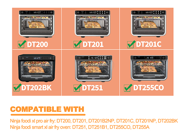 dt201 dt251 ninja foodi crumb tray ninja foodi air fryer accessories replacement parts bottom tray 