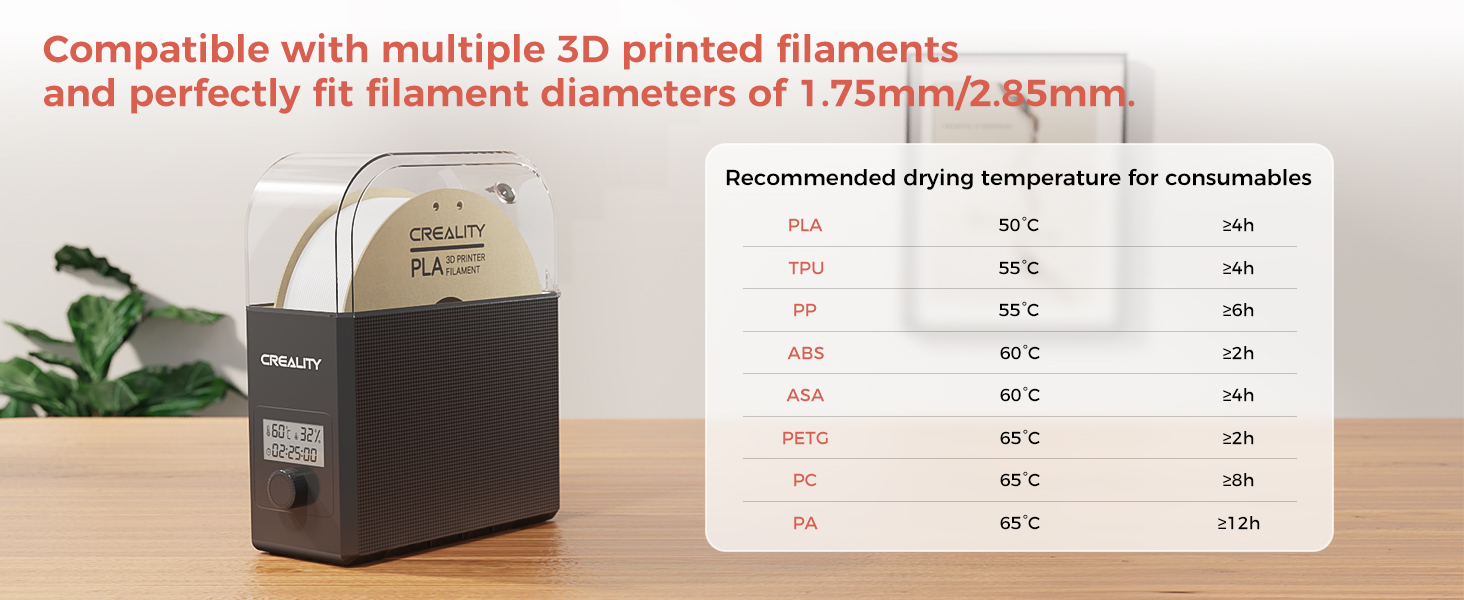 filament dehydrator