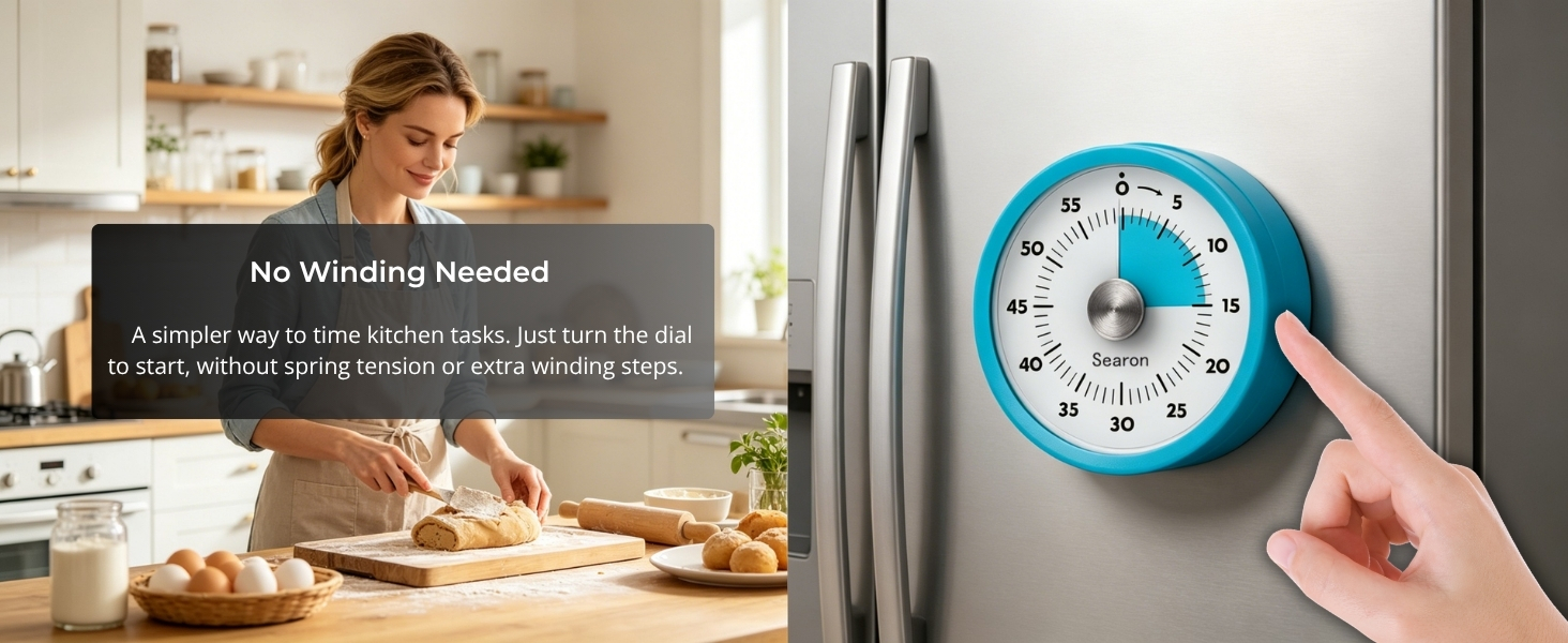 magnetic kitchen timer