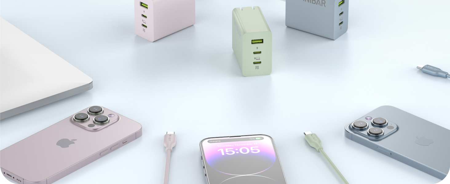 65W GaN Fast Type C Charger