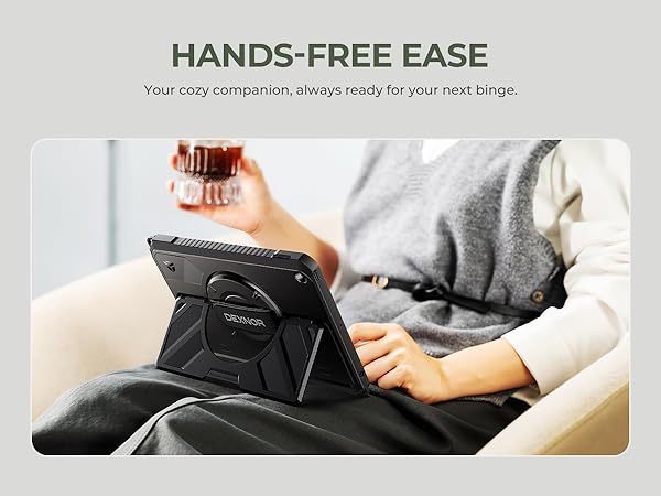 Dexnor for iPad 9th/8th/7th Generation 10.2 inch Case with Kickstand