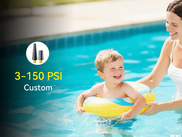 Portable Tire Inflator for Custom