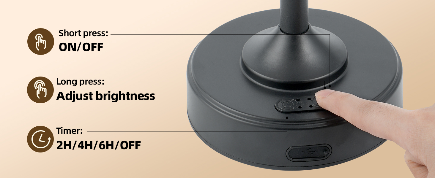 Cordless Table Lamp