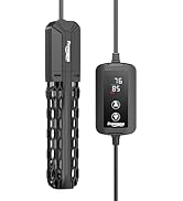 FREESEA Aquarium Heater for Fish Tank: 100W/200W/300W/500W Submersible Fish Tank Heaters with Ove...